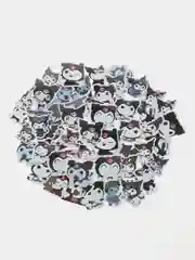Аметистовый набор наклеек стикеров Kuromi, аниме, клубничный мишка, желтый пудинг, собака ,набор 50 шт