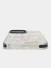 Бежевый меланж чехол на iPhone 7 / 8 Plus / X / XS / XR / 11 / 12 / 13 / 14 Pro Max / 15 Pro, айфон про макс, прозрачный