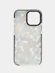 Бежевый меланж чехол на iPhone 7 / 8 Plus / X / XS / XR / 11 / 12 / 13 / 14 Pro Max / 15 Pro, айфон про макс, прозрачный