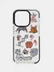 Бежевый меланж чехол на iPhone 7 / 8 Plus / X / XS / XR / 11 / 12 / 13 / 14 Pro Max / 15 Pro, айфон про макс, прозрачный