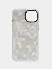 Бирюзовый чехол на iPhone 7 / 8 Plus / X / XS / XR / 11 / 12 / 13 / 14 Pro Max / 15 Pro, айфон про макс, прозрачный