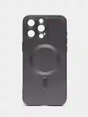 Серый чехол MagSafe iPhone 16/15/14/13/12/11/Pro/Max/Plus/Mini/X/Xr/Xs магсейф