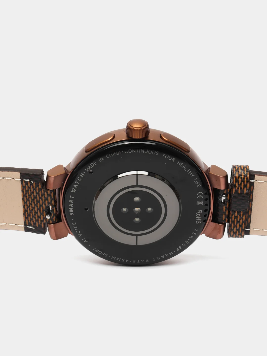 Умные часы BandRate Smart BRSDV05BRBR с мониторингом сна, будильником, пульсометром