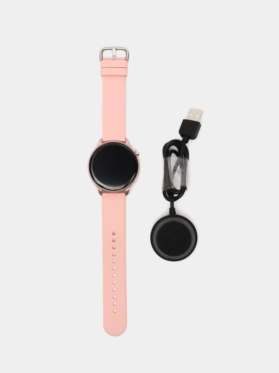 Умные часы BandRate Smart BRSFW01RGP с NFC, термометром, счетчиком калорий