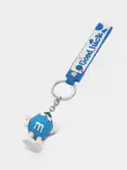 Синий брелок для ключе "M&Ms"