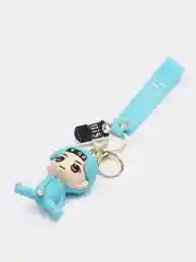 Голубой брелоки K-POP BTS для ключей и сумки, Брелок Кпоп группы БТС, Tiny Tan фигурки, К- Поп
