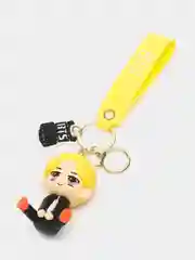 Желтый брелоки K-POP BTS для ключей и сумки, Брелок Кпоп группы БТС, Tiny Tan фигурки, К- Поп
