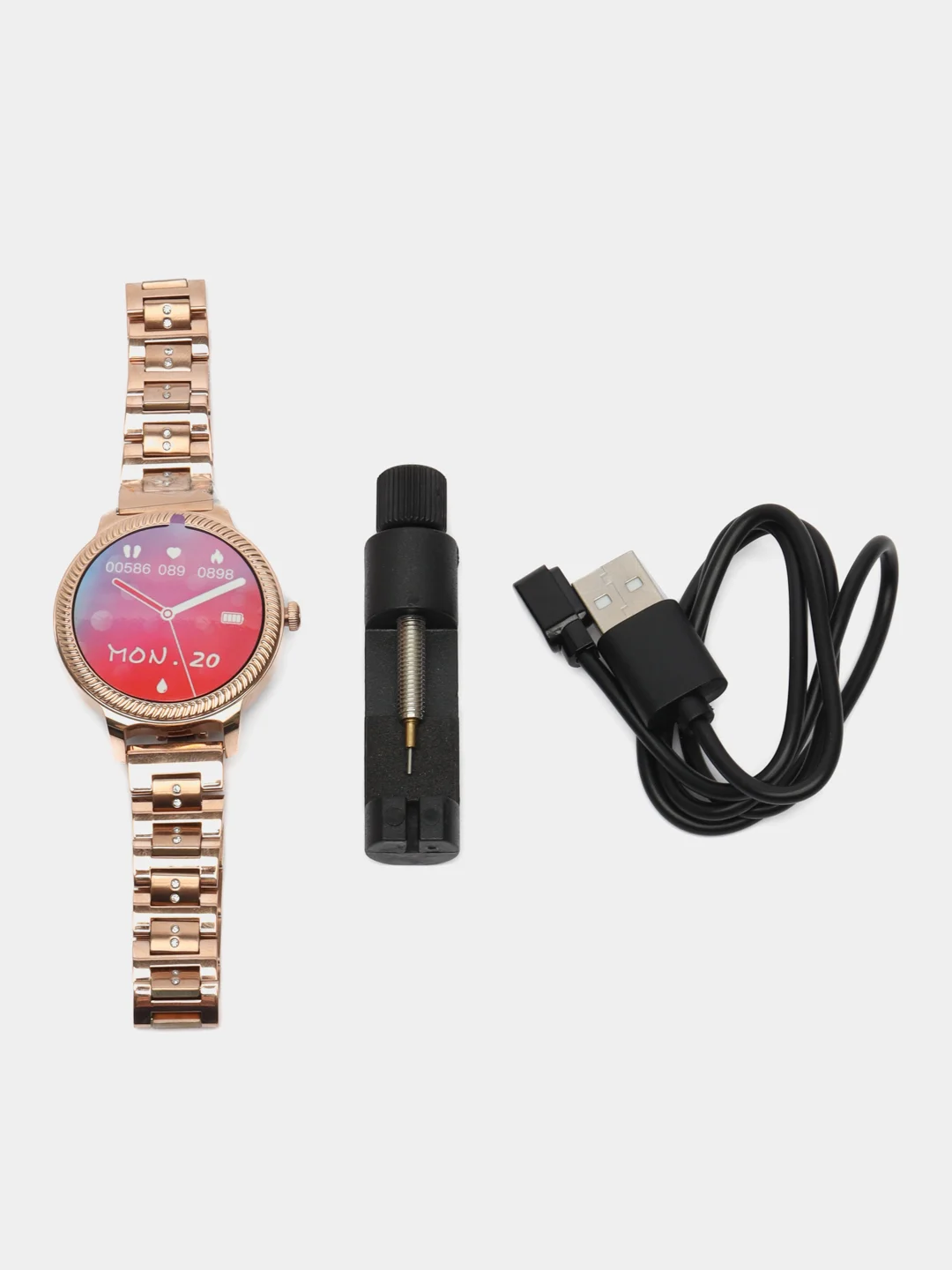 Умные часы CheckME Smart CMSAK38GG с шагомером, счетчиком калорий, мониторингом сна