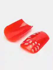Рыжий ногти накладные с рисунками, разные виды