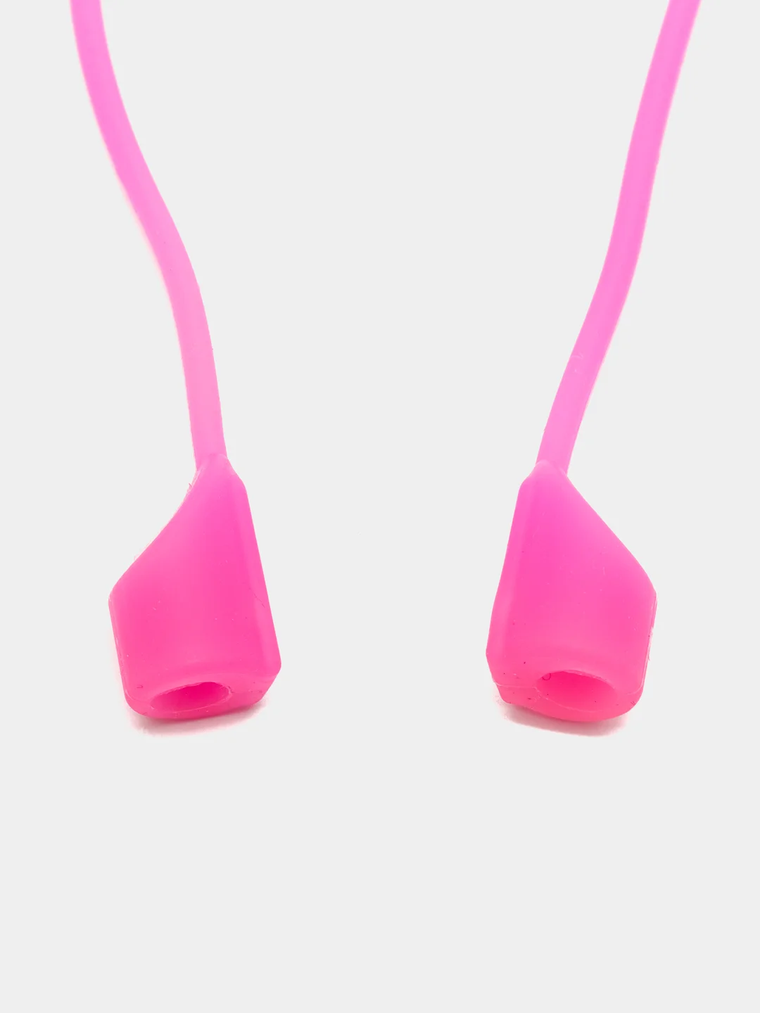 Розовый держатель для наушников Airpods 1/2/3/Pro/Pro2/TWS, шнурок, силиконовый