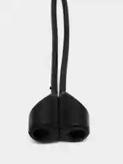 Черный держатель для наушников Airpods 1/2/3/Pro/Pro2/TWS, шнурок, силиконовый
