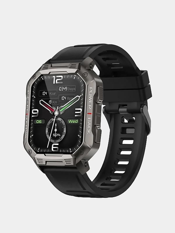 Умные часы BandRate Smart BRSNX3BB с пульсометром, калькулятором, мониторингом сна