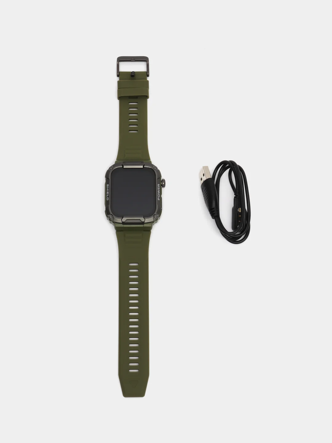 Умные часы BandRate Smart BRSMK66GNGN с счетчиком калорий, будильником, ЧСС