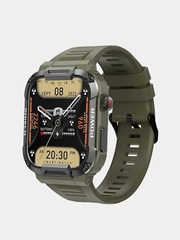 Умные часы BandRate Smart BRSMK66GNGN с счетчиком калорий, будильником, ЧСС
