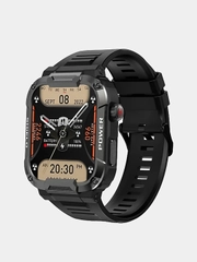Умные часы BandRate Smart BRSMK66BB с счетчиком калорий, секундомером, тонометром