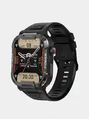Умные часы BandRate Smart BRSMK66BB с счетчиком калорий, секундомером, тонометром