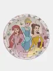 Набор для праздника Принцессы рисованные (тарелка мал., стакан, по 6 шт.)