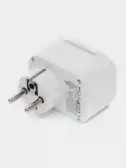 Белый сетевой фильтр Hoco NS3, 1 розетка, выходы 2xUSB, QC3.0, 18W, Type-C, PD20W