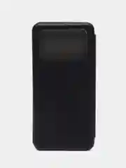 Синий меланж чехол-книжка Xiaomi Redmi 10C / Poco C40, Сяоми Редми 10С / Поко С40