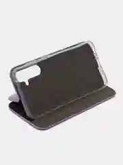 Лавандовый чехол-книжка для Samsung Galaxy A35 / Самсунг Галакси А35