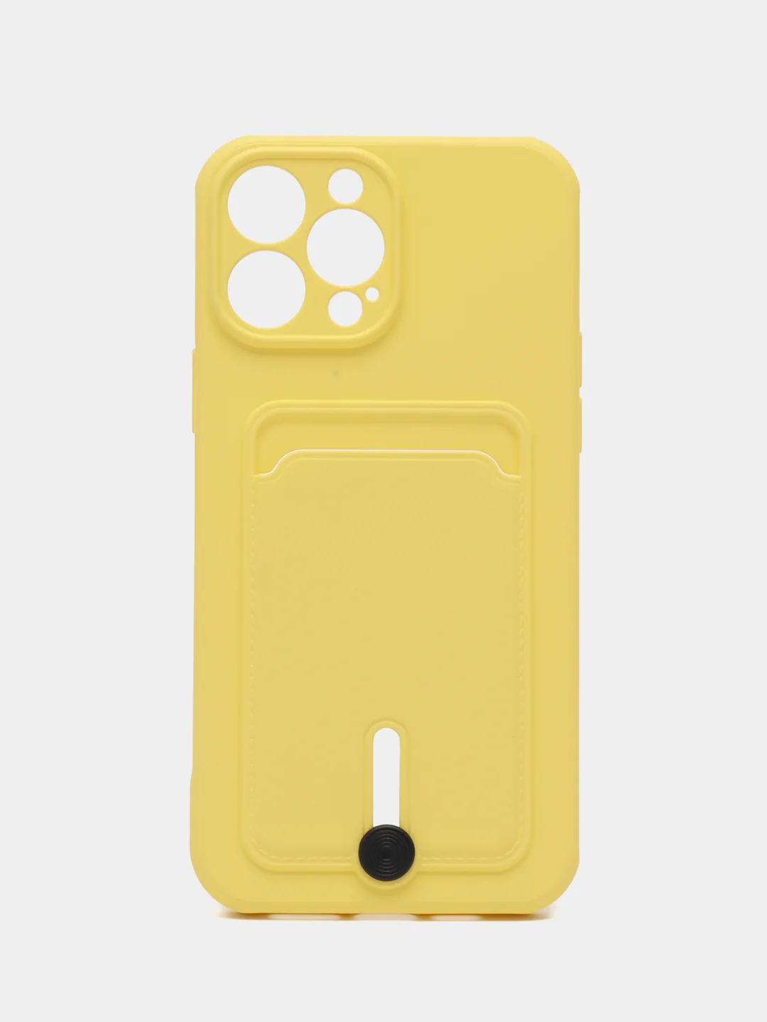 Лимонный чехол силиконовый, с карманом для карты iPhone 11, 14, 12 Pro Max, 13 Pro Max, 14 Pro Max