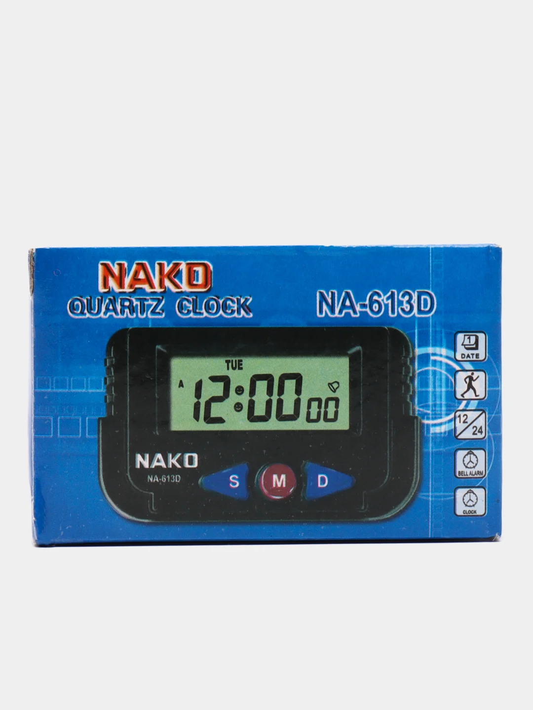 Электронные автомобильные часы на торпедо NAKO 613D / Часы в машину