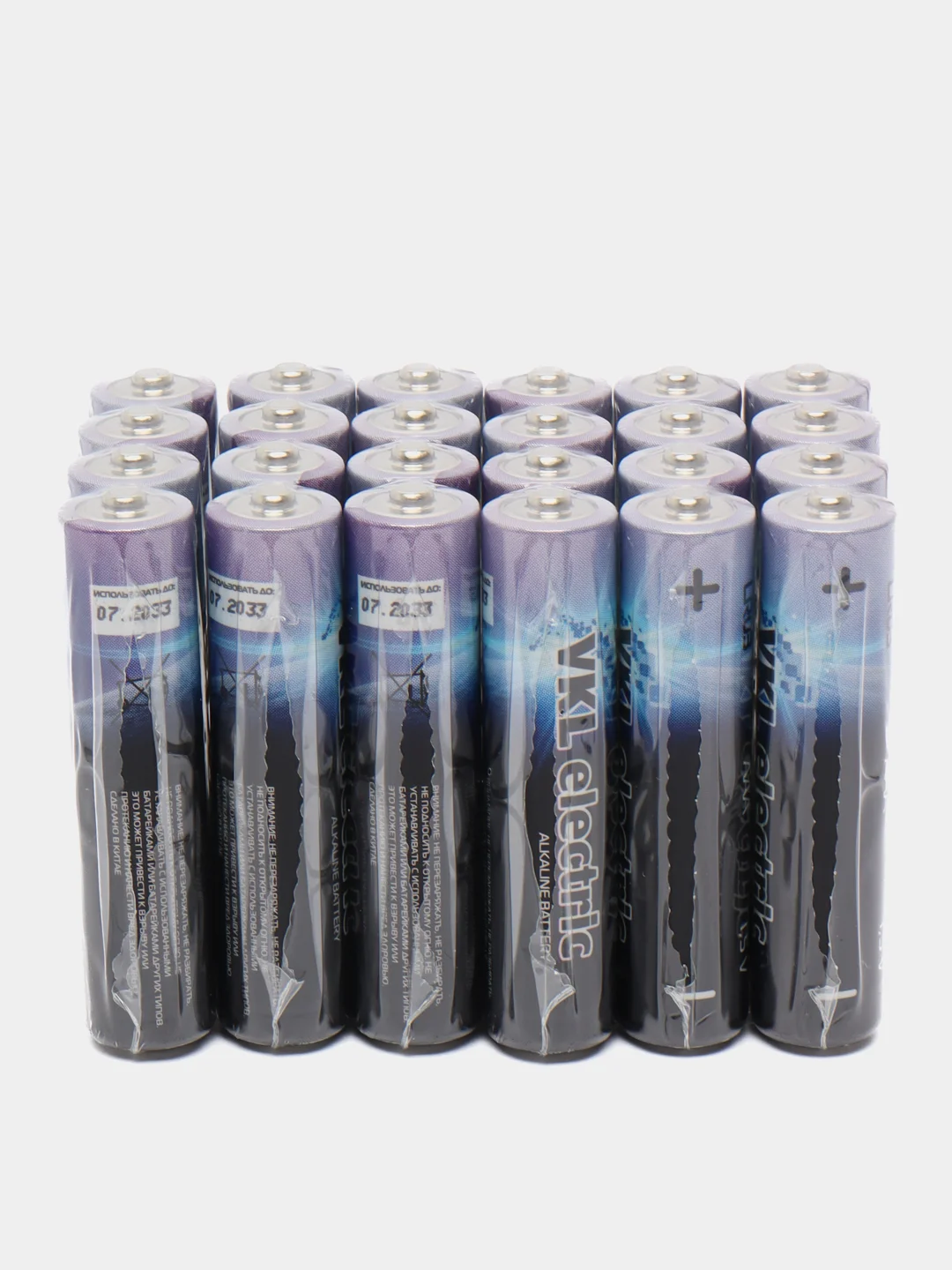 Батарейки ААА VKL electric Alkaline 24 штуки