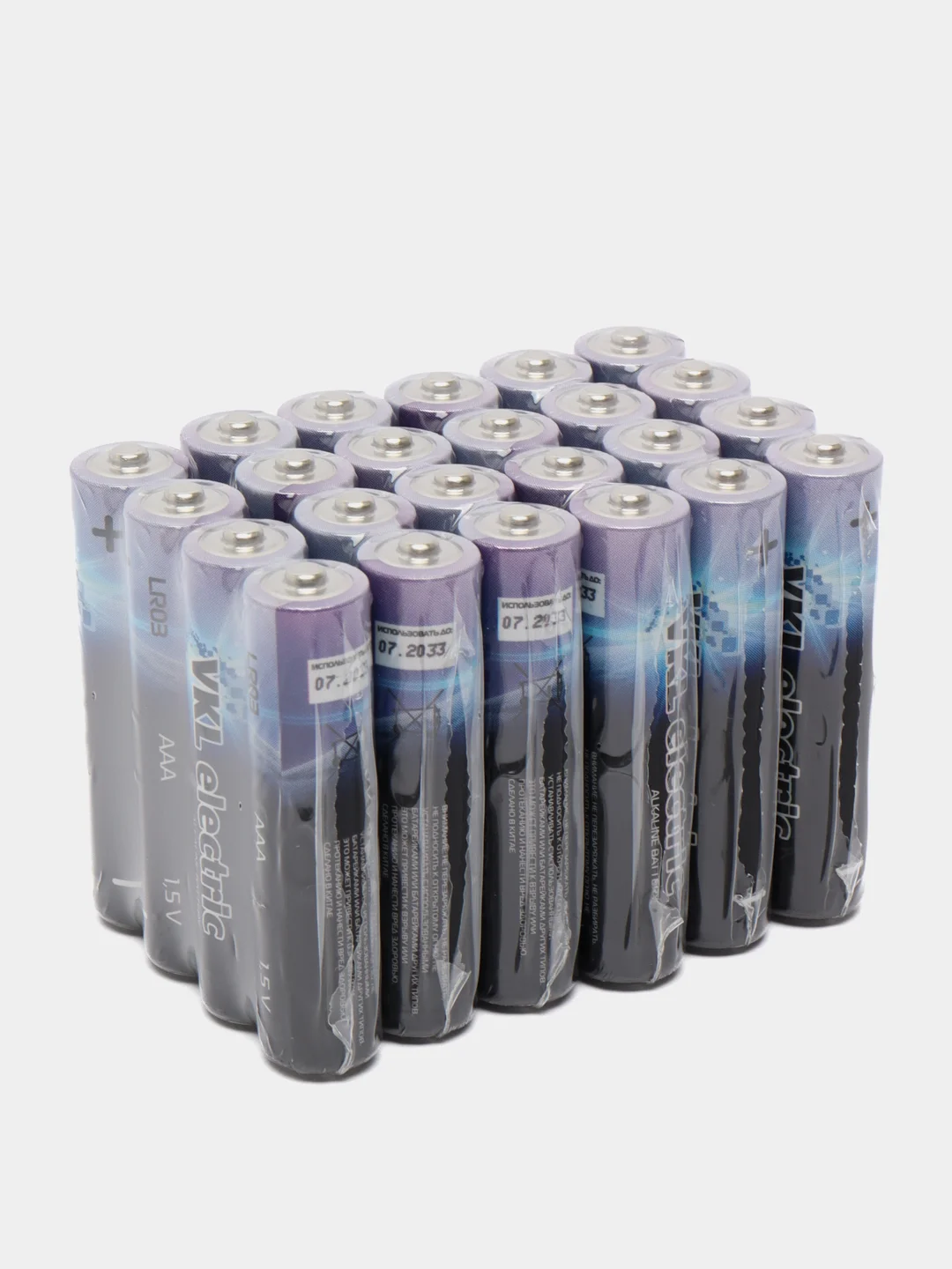 Батарейки ААА VKL electric Alkaline 24 штуки