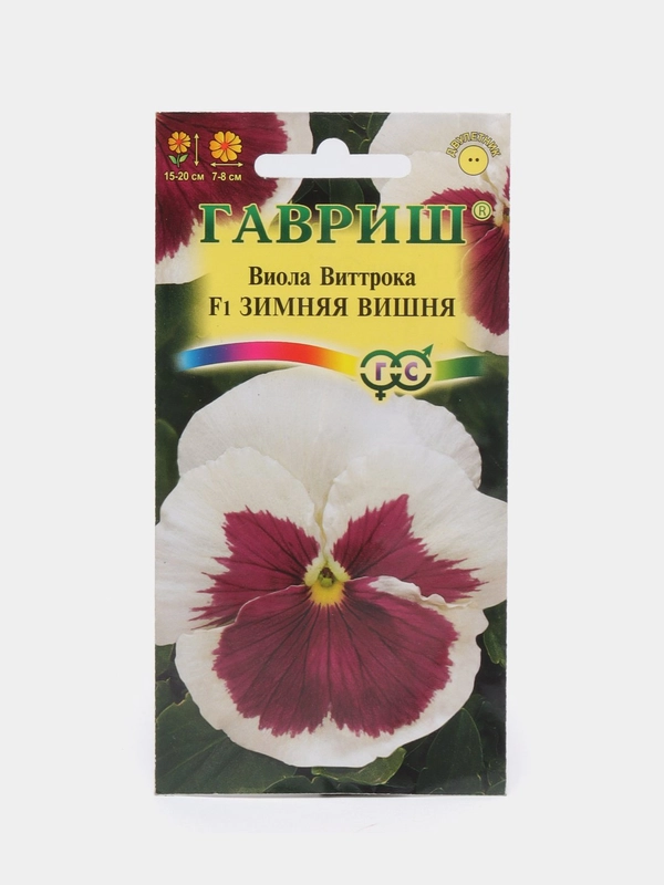 Виола "Зимняя вишня", семена, цветы