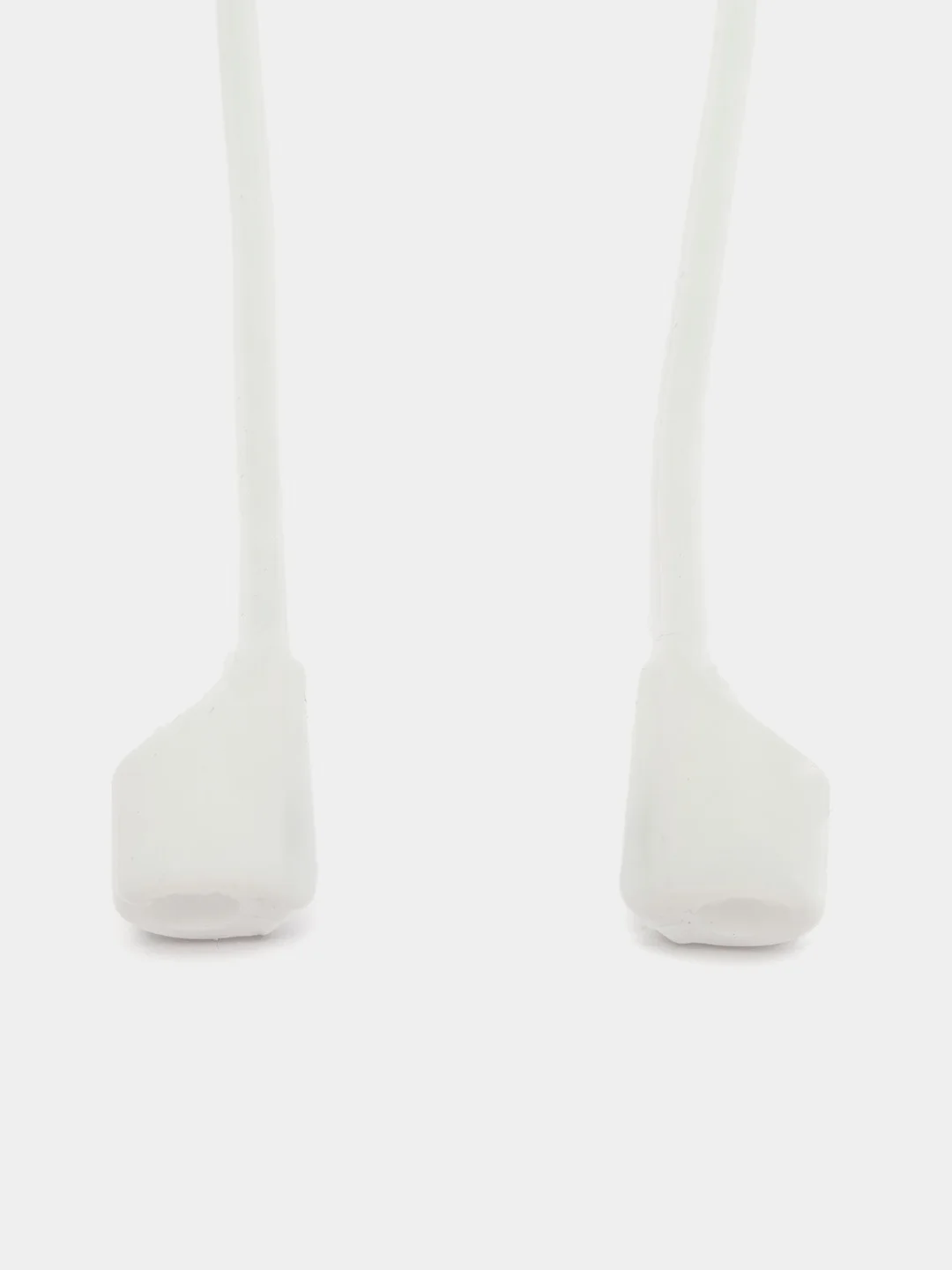 Белый держатель для наушников Airpods 1/2/3/Pro/Pro2/TWS, шнурок, силиконовый