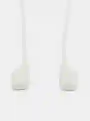 Белый держатель для наушников Airpods 1/2/3/Pro/Pro2/TWS, шнурок, силиконовый