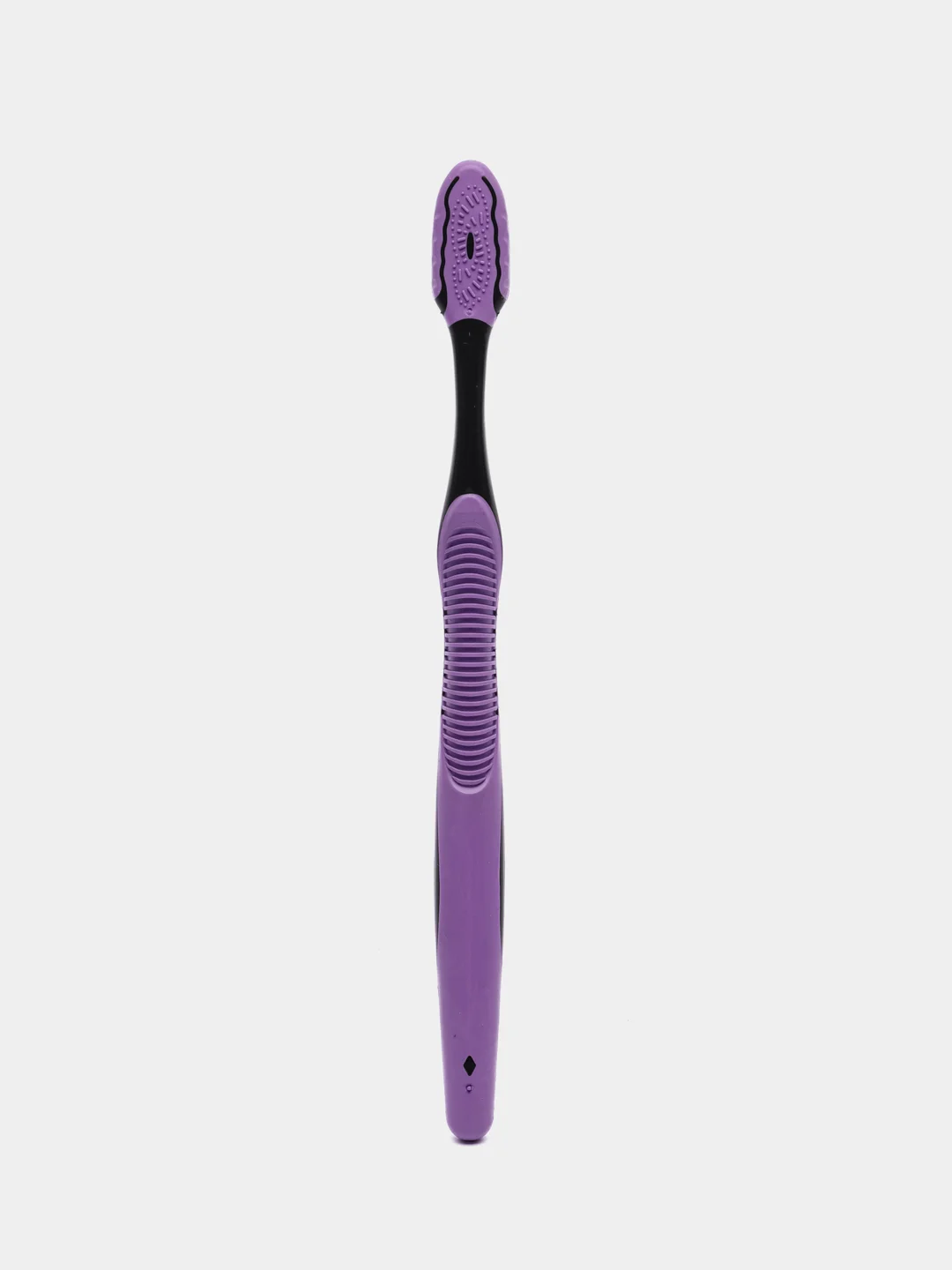 Фуксия зубная щетка SMART BLACK, 3 В 1, средняя жесткость, три наклона щетины