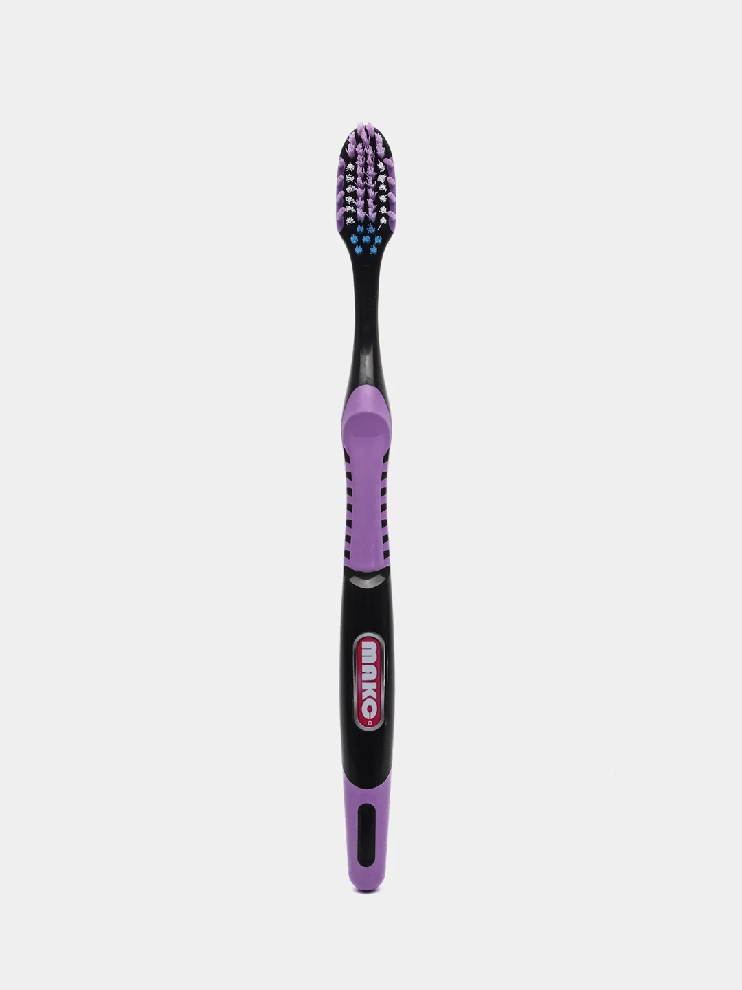 Фуксия зубная щетка SMART BLACK, 3 В 1, средняя жесткость, три наклона щетины