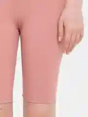 Коралловый меланж велосипедки в рубчик "Sport Collection"