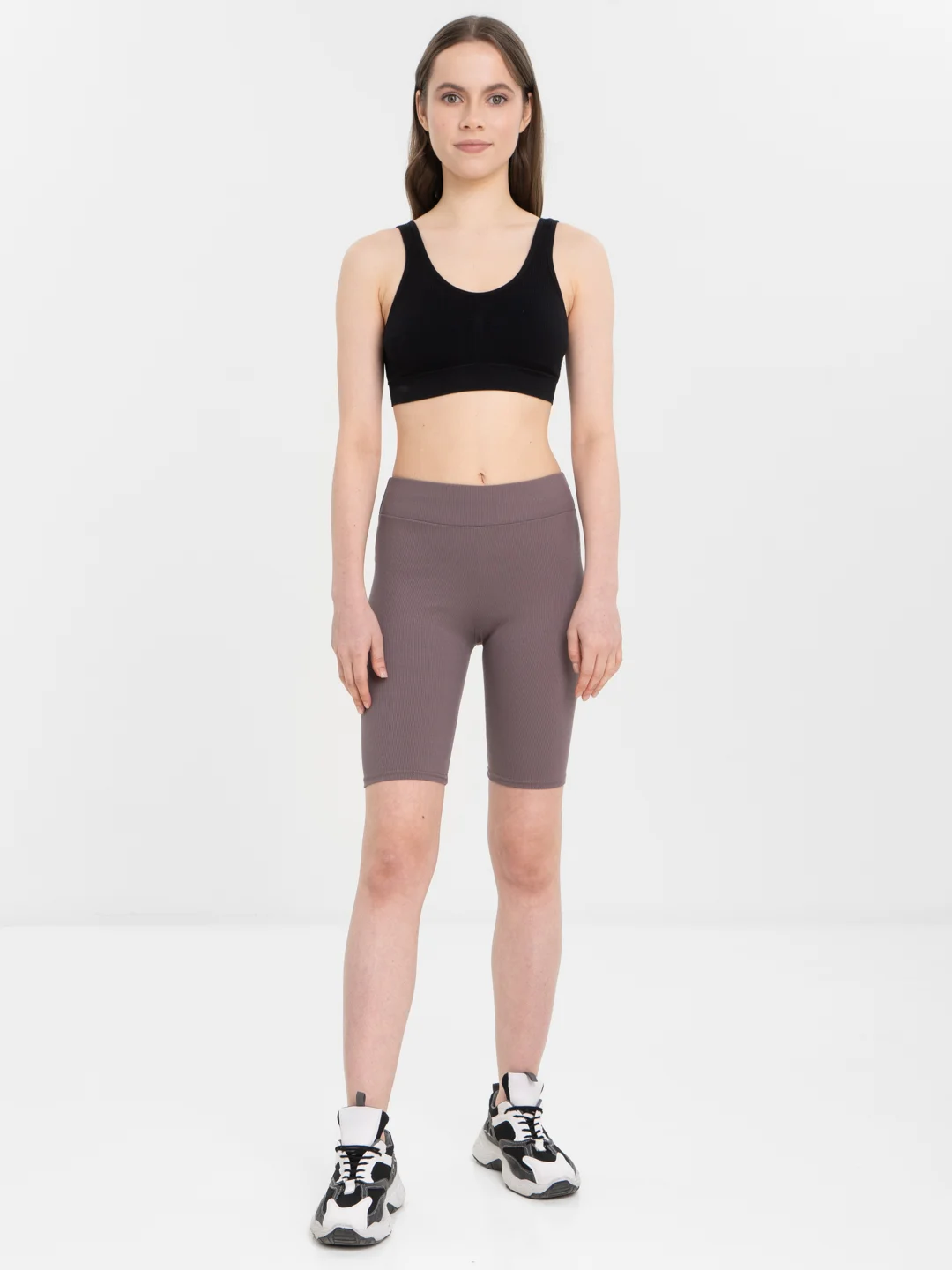 Шоколадный велосипедки в рубчик "Sport Collection"