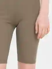 Зелёный хаки велосипедки в рубчик "Sport Collection"