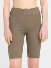 Зелёный хаки велосипедки в рубчик "Sport Collection"