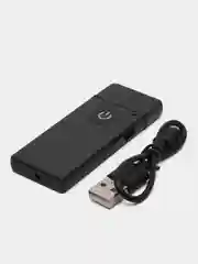 Черный зажигалка электронная USB