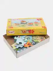Бронзовый макси-пазлы "Мультфильмы", 35 элементов