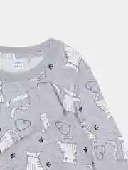 Серый пижама для девочки/ Домашняя одежда
