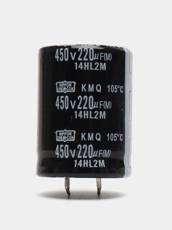 220мкф 450в Конденсатор электролитический 220UF 450V 105C 30х30 JCCON