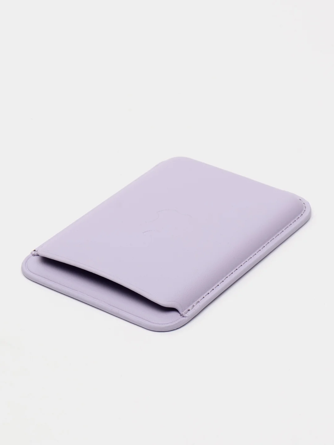 Сиреневый кошелёк для карт на магните MagSafe Leather Wallet С АНИМАЦИЕЙ