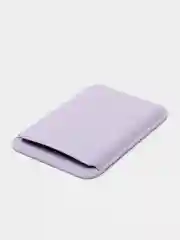Сиреневый кошелёк для карт на магните MagSafe Leather Wallet С АНИМАЦИЕЙ