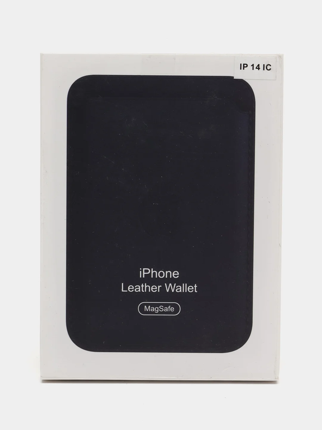 Темно-синий кошелёк для карт на магните MagSafe Leather Wallet С АНИМАЦИЕЙ