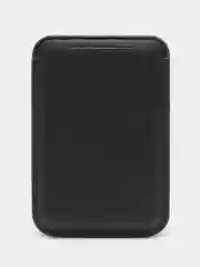 Темно-синий кошелёк для карт на магните MagSafe Leather Wallet С АНИМАЦИЕЙ