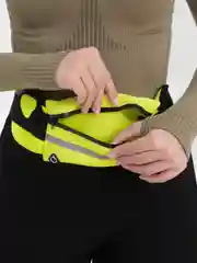 Салатовый спортивная сумка для бега, на пояс, для мальчика, девочки