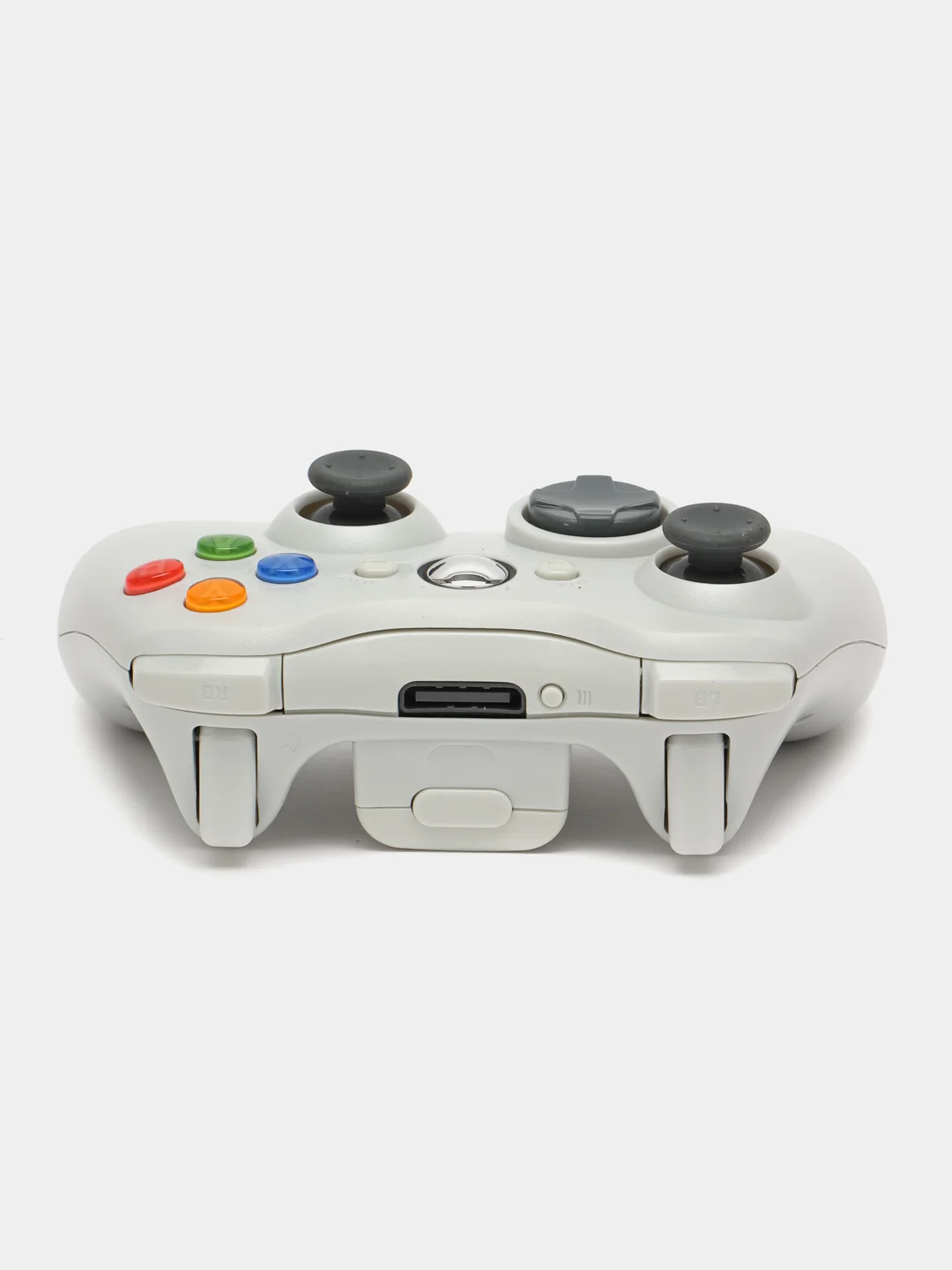 Белый беспроводной геймпад/джостик XBOX 360 и PC controller