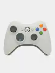 Белый беспроводной геймпад/джостик XBOX 360 и PC controller