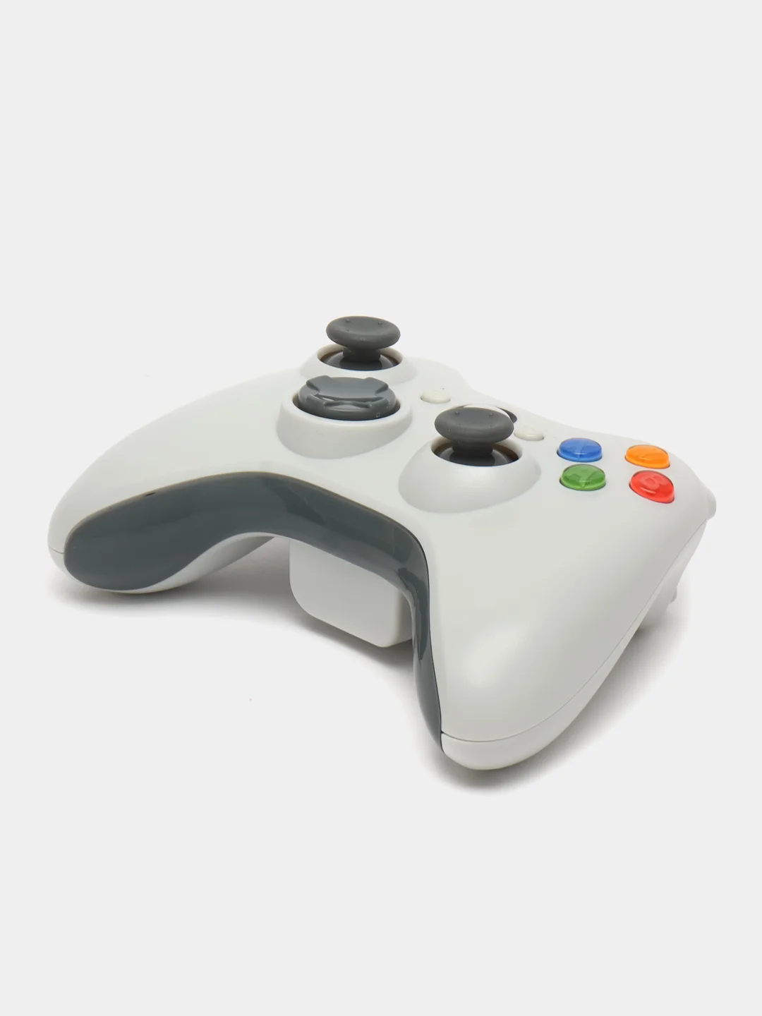 Белый беспроводной геймпад/джостик XBOX 360 и PC controller