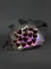 Готовый!Светящийся букет из сердечек